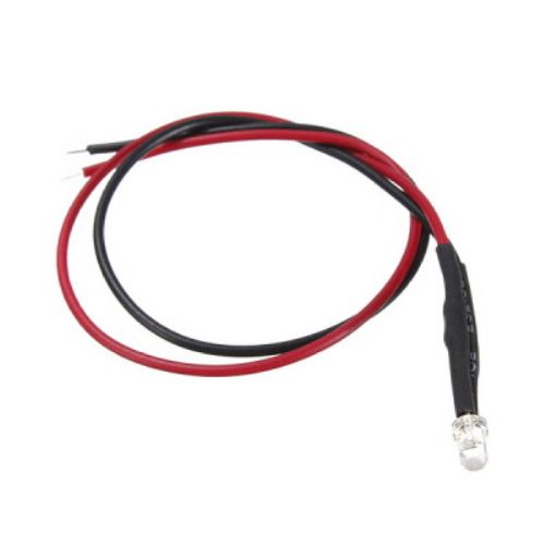 3mm RGB Red/Green/Blue Fast Flashing LED - 12v DC